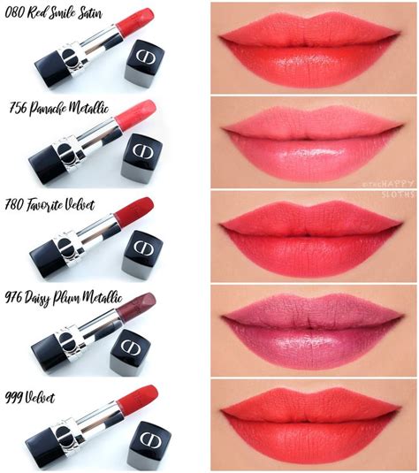 dior rouge lipstick best shade